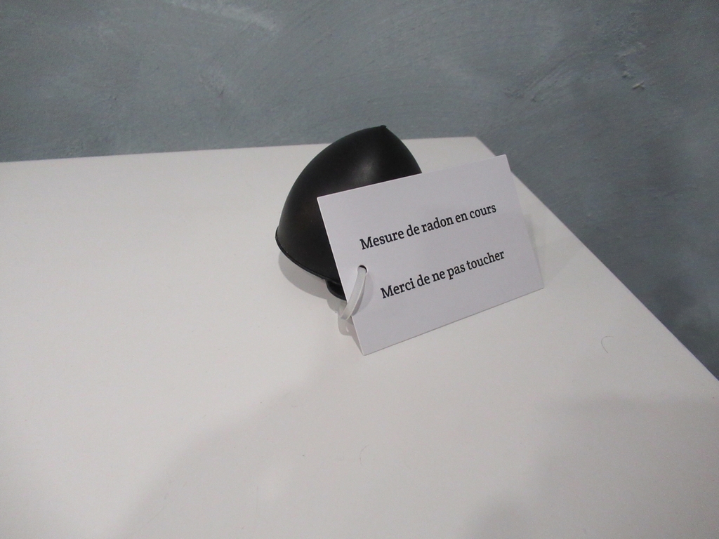 Mesure de radon dans une école