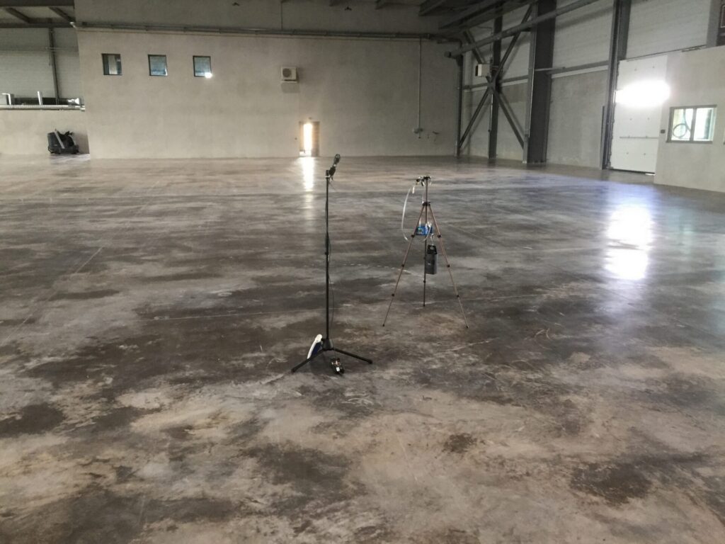 Mesure de la qualité de l'air dans un dépôt